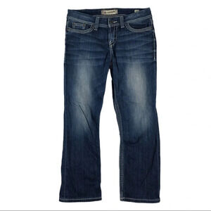 WJ101 Buckle BKE Harper Cropped Denim Jeans 30